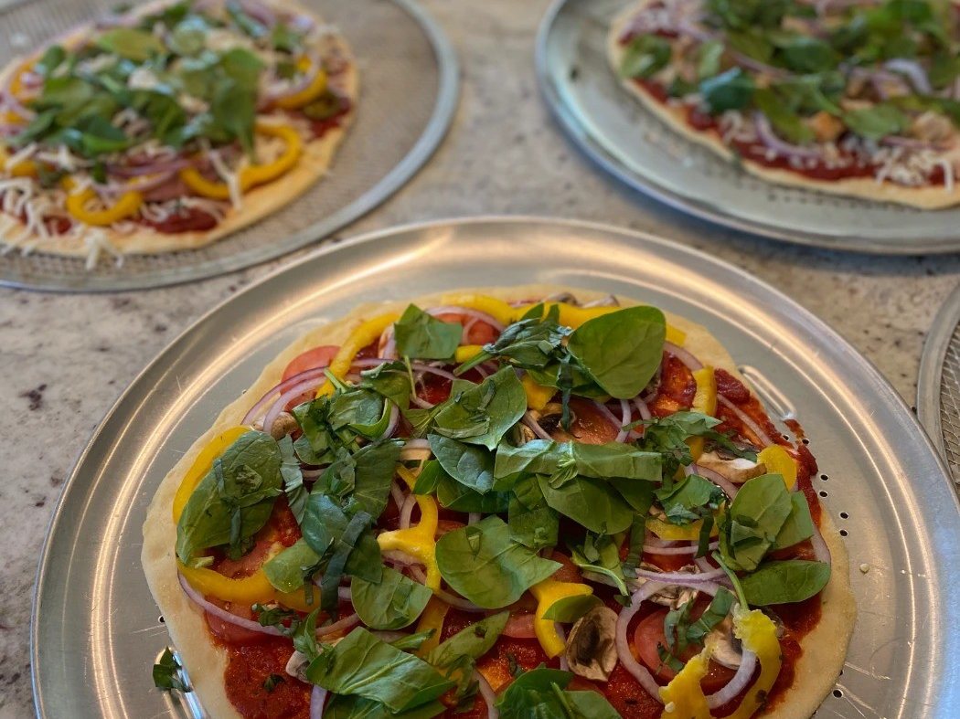 A course from a private dinner cooked by Alexx Guevara in Park City, Utah