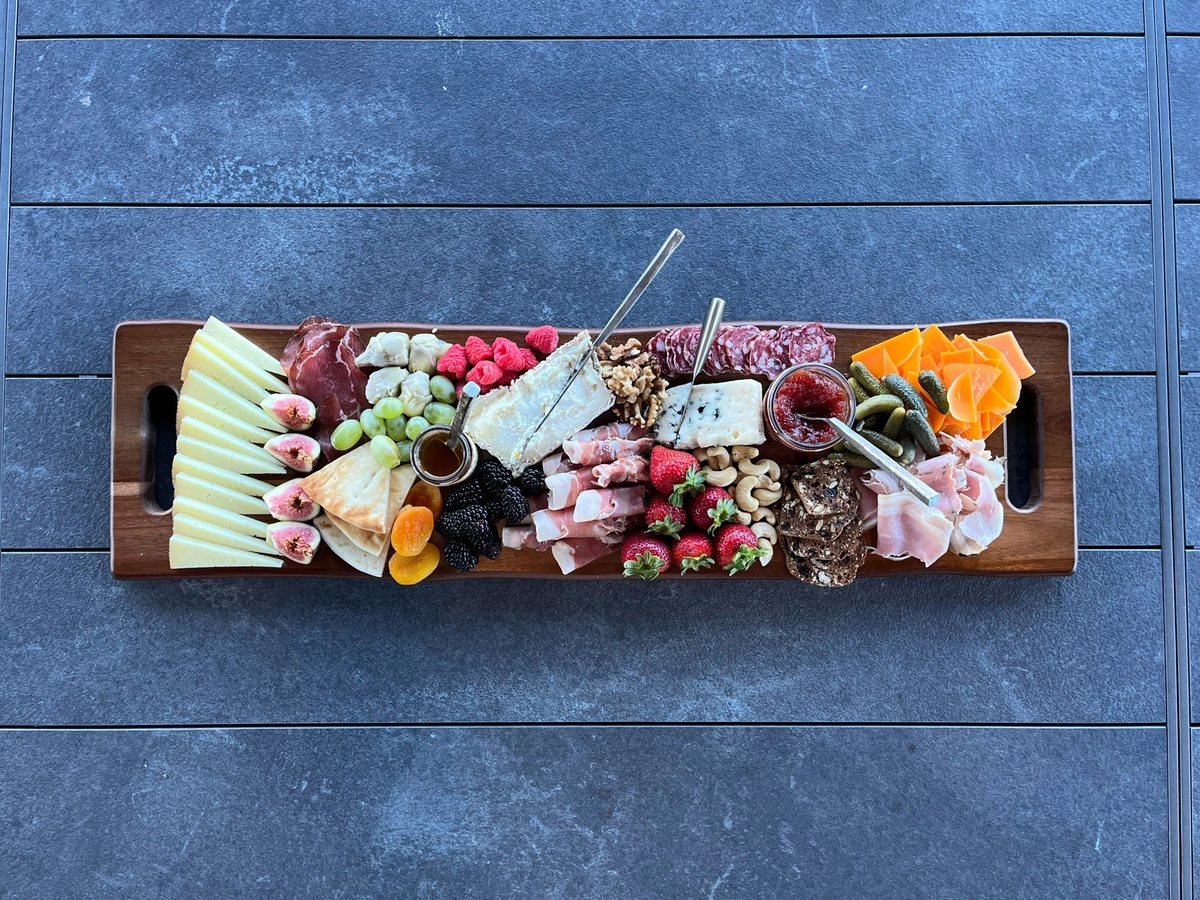 A course from a private dinner cooked by Charlotte Durif in Park City, Utah